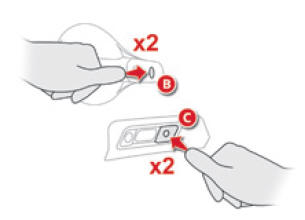 Citroen C4 Aircross. Sicherheitsverriegelung