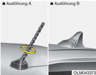 Hyundai ix35. Antenne