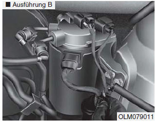 Hyundai ix35. Kraftstofffilterpatrone ersetzen