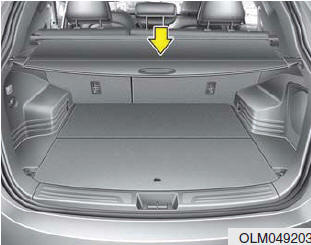 Hyundai ix35. Laderaumabdeckung