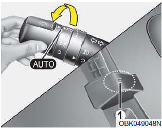 Hyundai ix35. Automatische Lichtsteuerung