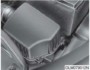Hyundai ix35. Filter ersetzen