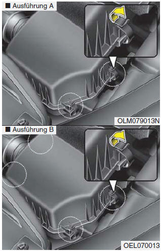 Hyundai ix35. Filter ersetzen