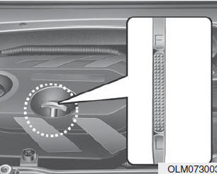 Hyundai ix35. Motorölfüllstand prüfen 