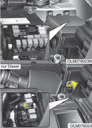 Hyundai ix35. Sicherungen ersetzen 