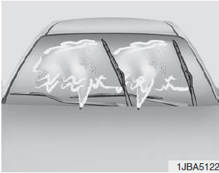 Hyundai ix35. Wischerblätter prüfen