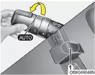 Hyundai ix35. Automatische Lichtsteuerung