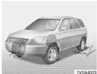 Hyundai ix35. Rad wechsel 