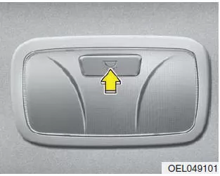 Hyundai ix35. Innenraumleuchte