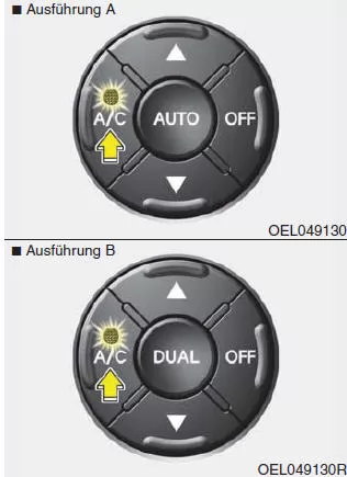 Hyundai ix35. Klimaanlage
