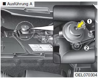 Hyundai ix35. Kraftstofffilter entlüften