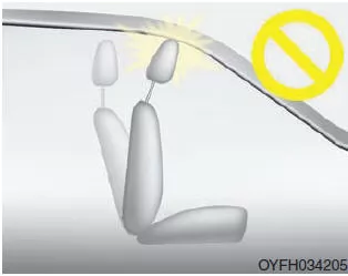 Hyundai ix35. Einstellung der Höhe