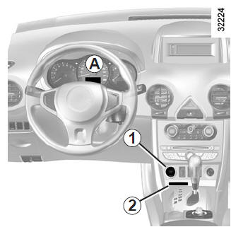 RENAULT Keycard mit Fernbedienung